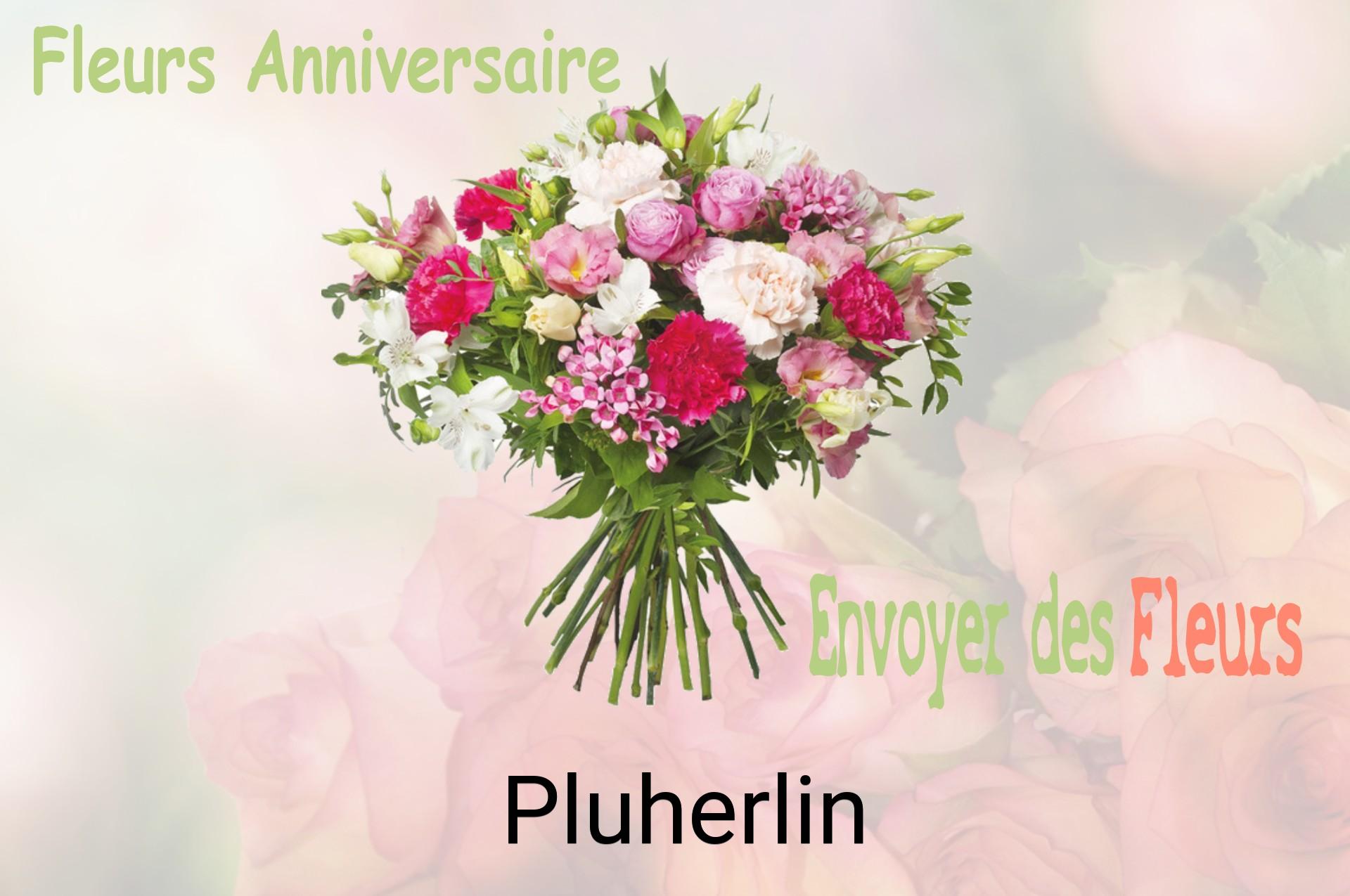 Bouquet de fleurs d’anniversaire livré à Pluherlin