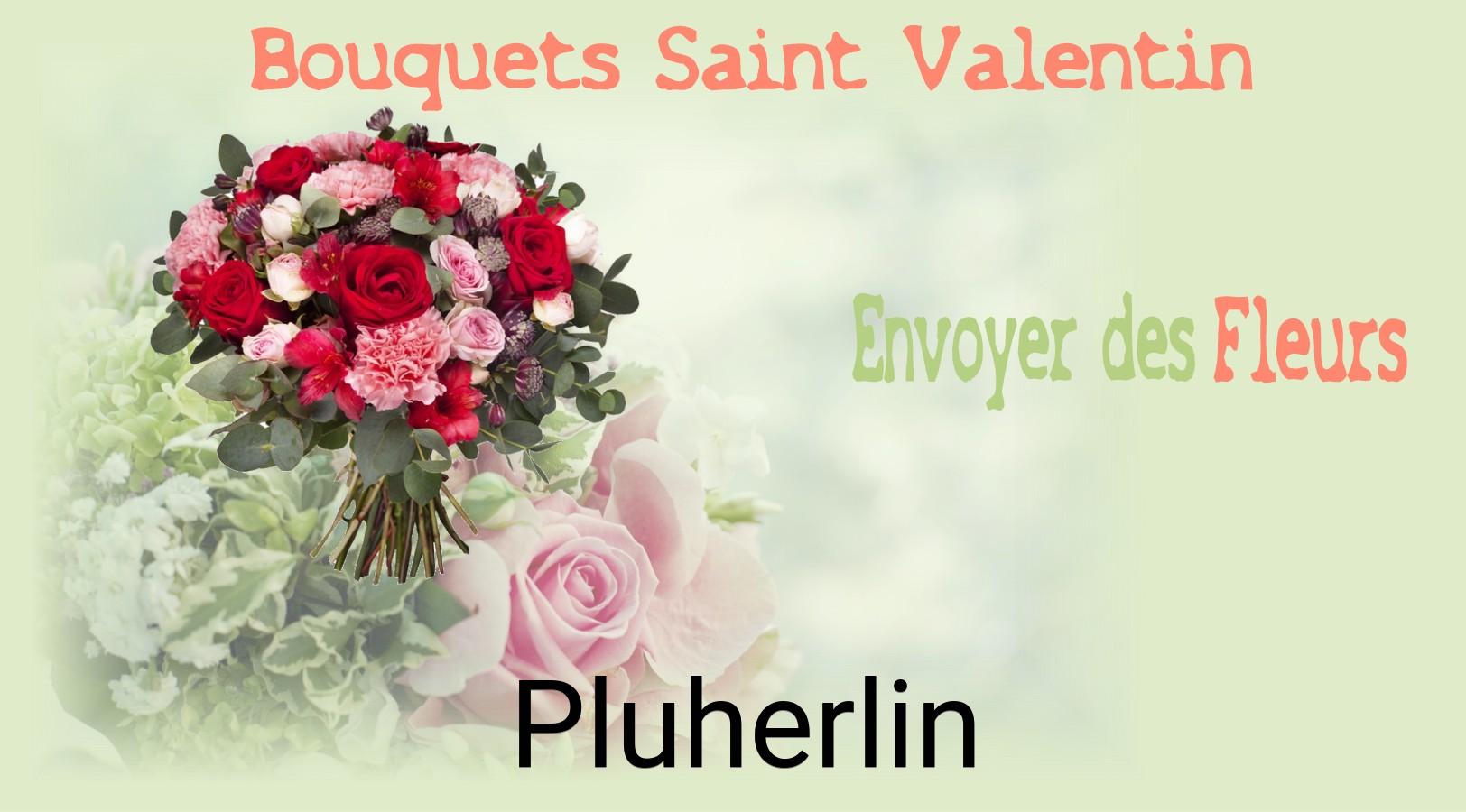Roses de Saint-Valentin livrées à Pluherlin